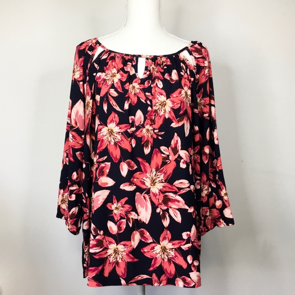 Roz & Ali floral blouse
